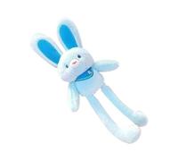 Genérico Pull Up Rabbit Plush Keychain -11 Inch Stretchy Bunny Pendant | Soft Easter Bunny Plush with Expandable Design | Interactive Bunnys Plushs Animal | B́unny Pull Toy Hanging Ornament