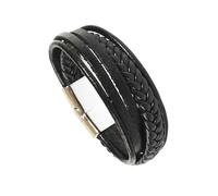 Genérico Pulsera con tejido intrincado y cierre magnético resistente, perfecta para celebrar amor y la individualidad, joyería para la relación de pareja