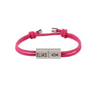 Genérico Pulsera Cristiana de cordón Trenzado, Regalo de Bautismo para niños, Cadena de muñeca de diseño Ajustable para confirmación de comunión, Regalo de comunión