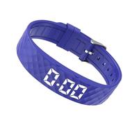 Genérico Pulsera de Alarma, Temporizador Silencioso Portátil para Pulsera, Reloj Despertador Vibratorio Ajustable De Muñeca, para Hombres Y Mujeres Y Adultos Y Niños Y Niñas Y Personas Mayores