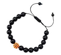 Genérico Pulsera de Baloncesto Ajustable para Muñeca Pulsera Deportiva Portátil Accesorios de Baloncesto para Fanáticos Adecuado para Eventos Deportivos y Uso Diario