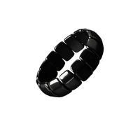 Generico Pulsera De Hematita Para Hombres,Masculino Y A La | Pulsera De Piedra De Hematita Natural Para Hombres,Para El Padre El Marido Novio Los Amigos Para Fiestas, Cumpleaños Y Graduaciones, Fare