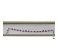 Generico Pulsera de ojo de Alá de la Suerte con Cuentas de Colores Nazar, Pulsera contra el Mal de Ojo Ajustable para Mujer y Niña - Disponible en Varios Colores, Piccola, Acero aleado, Resina