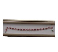 Generico Pulsera de ojo de Alá de la Suerte con Cuentas de Colores Nazar, Pulsera contra el Mal de Ojo Ajustable para Mujer y Niña - Disponible en Varios Colores, Piccola, Acero aleado, Resina