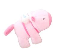 Generico Pulsera de peluche Capibara, animales de peluche, pulseras a presión, banda envolvente con peluche suave para niños, adolescentes y adultos, pulsera cómoda unisex, riferimento alla