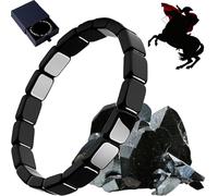 Genérico Pulsera Hematita Hombre - Desata Tu Potencial Natural, Agudiza Tu Concentración, Reaviva Tu Energía Masculina y Claridad Mental. Regalo Ideal Para Papá, Esposo o Novio (1)