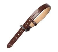 Genérico Pulsera Hombre Cuero, Pulsera De Cuero Genuino, Joyería Ajustable Con Hebilla De Cinturón, Estilo Punk, Apilable, Hecha A Mano, Encantadora Joyería Para Mujeres, Adolescentes, Marrón (