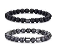 Genérico Pulsera para dejar de fumar para hombres, pulseras contra la ansiedad contra el humo, pulsera de terapia Braceletas espirituales para mujeres, ayuda a aliviar la ansiedad (E)