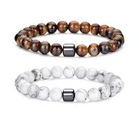 Genérico Pulsera para dejar de fumar para hombres, pulseras contra la ansiedad contra el humo, pulsera de terapia Braceletas espirituales para mujeres, ayuda a aliviar la ansiedad (A)