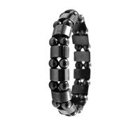 Genérico Pulseras De Hematita Para Caballeros | Joyería Que Apoya Y Restaura La Confianza De Forma Natural,Pulsera De Brazalete De Hematita | Para Ella Mujeres Parejas Esposo Novio Papá Padre Madre