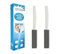 Genérico Pumice Stone For Stove - 2 Pieces Natural Powerful Handle Brush