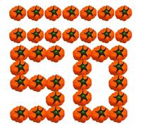 Genérico Pumpkin Decor, Artificial Foam Gourds, Autumn Rustic Versatile, Display Pieces for Kitchen, Mantel, Windowsill, Wedding, Baskets, Stairs, Bookshelves, Fireplaces and Harvest Setup