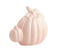 Genérico Pumpkin Decor, Ceramic Halloween Figurines, 4.84x3.82in Fall Themed Table Ornaments, Hand-Painted Seasonal Design, Glossy Finish for Indoor, Outdoor, Fireplace, Bookshelf, Bedroom