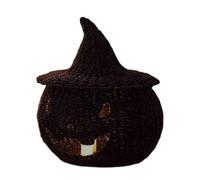 Genérico Pumpkin Decor - Halloween Knitted Pumpkin, Statue Decorative Festive Crochet | For Holiday Desk Home Bedroom Festival Party Hallway Desk Party Holiday Festival Fall Season Theme Celebration