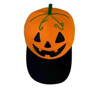 Genérico Pumpkin Hat - Halloween Embroidered Party Hat | Funny Headwear For Kids, Daily Wear, Travel, Autumn Festival, Holiday Celebration, Parade, Trick Or Treat, Costume Accessory, Party Favor