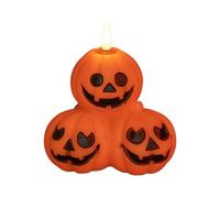 Genérico Pumpkin Lights, LED Pumpkin Table Lamp, 4.21 x 4.02inch, Spooky Halloween Ambient Lighting, Home Decor for Shelf, Fireplace, Desk, Bedroom, Offices, Living Room, School, Indoor, Outdoor Use