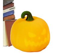 Genérico Pumpkin Night Light, Cute LED Bedside Lamp, Soft Glow Halloween Decoration, Battery-Operated Tabletop Light for Haunted House, Bedroom, Window, Home, and Thanksgiving Seasonal Display