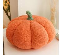 Genérico Pumpkin Pillow,Pumpkin Throw Pillow,Plush Pumpkin Pillow Cute 3D Simulated Pumpkin Pillows for Home Decor Halloween Party,Pumpkin Shaped Pillow (40cm,Orange)