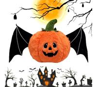 Genérico Pumpkin Plush Pillow, Soft Halloween Stuffed Animal Toy