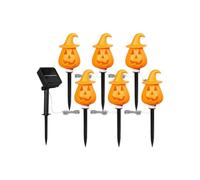 Genérico Pumpkin Stake Light - Solar Pathway Lantern, Lawn Ground Fixture