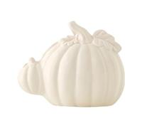 Genérico Pumpkins Decorating, Pumpkins Thanksgiving Decor, 4.84×3.82×2.36 Inches Compact Ceramic, Small Figurine Table Centerpiece for Holiday Fall Home Kitchen Living Room Bedroom Farmhouse Party