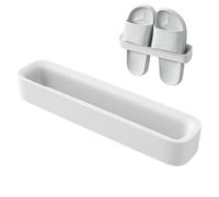 Genérico Punch-Free Slippers Rack,Hanging Shoe Organizers Folding Holder Shoes Hanger | Door Hangers Shoez Shelf Holder, Shoes Rack Hangings Over the Wall for Hangings on the Door, Bathroom, Kitchen