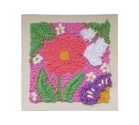 Genérico Punch Needle Kit - DIY Beginner Punch Needle, Set | Embroidery Hoop | Yarn Threader | For Creatisve Crafting Accessories Set Beginners, Knitting Kit For Men, Women And Others