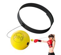 Genérico Punching Ball - Boxing Reflex Speed Ball | Head-Mounted Adjustable Breathable Soft, Home Workout - For Workout Exercise Training Fitness Improvement Adults Player Beginner