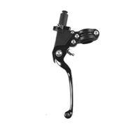 Genérico Puños de acelerador 22 mm para motocicleta, manillar para motos para cross, embrague y freno(Negro)