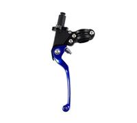 Genérico Puños de acelerador 22 mm para motocicleta, manillar para motos para cross, embrague y freno(Azul)