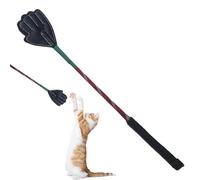 Generico Puppies Flirt Pole - para gatos, de caza para ejercicios, varilla de agilidad interactiva | Cuerda elástica de 36 pulgadas para patio jardín césped campo superficies