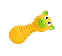 Genérico Puppy Chew Toy-6.5x15.5cm | Dog Teething Toy Interactive Fun Latex Sticks - Sound-Making Chewing Toys | For Pet House Indoor Outdoor Living Room Bedroom Yard Garden Balcony Backyard