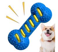 Genérico Puppy Chew Toys for Teething, Bone Shape Dog Squeaky Toys, Interactive Pet Supplies for Indoor Play, Crate Training, Teething Relief, Cleaning, Safe & Durable Pet Chew Toys