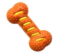 Genérico Puppy Chew Toys for Teething, Bone Shape Dog Squeaky Toys, Interactive Pet Supplies for Indoor Play, Crate Training, and Teeth Cleaning