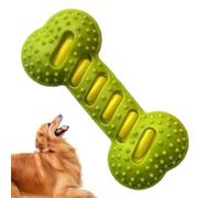 Genérico Puppy Chew Toys For Teething, Bone-Shaped Dog Squeaky Toys, Interactive Pet Supplies For Indoor Play, Crate Training, and Teething Relief & Cleaning, 7.87x3.74x1.77 Inches