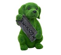 Genérico Puppy Garden Statue - Realistic Resin Weather Resistant Finish, Beautiful Welcome Decor Piece Design, Adds Cute Charm To Front Porch Or Lawn Yard | Best Unique Gift Ideas For Mother's Day