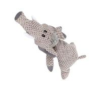 Genérico Puppy Teething Toys - 9.4 Inches Soft Squeaky Elephant | Interactive Dog Chew Toy,Bath Toy, Teething for Play, Training, Beach, Pool, Park, and Family Time