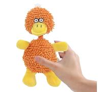 Genérico Puppy Teething Toys - Velvet 23x14cm | Bite-Resistant Puppy Teething Game, Cute Plush Squeaky Dog Toys | Indoor Outdoor Yard Park Birthday Christmas Play Chew Toy