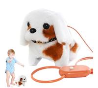 Genérico Puppy Toys for Kids, Walking Dog Stuffed Animal, Real Pets Realistic Dog, Purring Dog Stuffed Animal, Toy Dog for Kids, Walking Dog Plush Toy, Realistic Dog Stuffed Animal