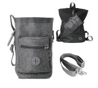 Genérico Puppy Training Bag, Large Capacity Dog Treat Pouch, Built-In Poop Bag Dispenser, Waterproof Design, Adjustable Strap For Walking, Outdoor Training, Pet Travel, Obedience Reward