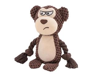Genérico Puppy Tug Toy - Interactive Squeaky Animal Rope Chew Toy, Fun Training Play Toys for Dogs to Reduce Boredom | Durable Rope Toys for Family Time Friends Gathering Travel Beach Park Yard