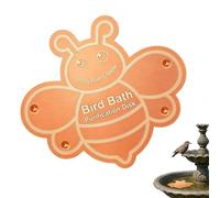 Genérico Pure Copper Bath Disc, Bird Water Cleaner Plate, 3.937 Inches Anti Algae Bath Protection Tool, Natural Metal Purification System, Outdoor Garden Rustic Design for Wildlife Yard Patio Use