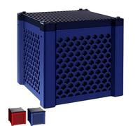 Genérico Pure Cube Water Trough Filter, Eco-Aquarium Water Troughs Purifier Cubes, Activated Carbon Cube for Fish Tank, Pond & Odor Control (Blue 1 pcs)
