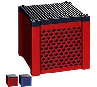 Genérico Pure Cube Water Trough Filter, Eco-Aquarium Water Troughs Purifier Cubes, Activated Carbon Cube for Fish Tank, Pond & Odor Control (Red 1 pcs)