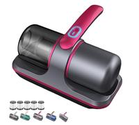 Genérico Pure Sleepy Pro Bed Vacuum, 12000pa Puresleepy Pro Bed, 2025 Upgrade Mattress Cleaner Machine with Washable Filter, 8000 VPM Deep Cleaner, Cordless Handheld for Home Use (Red)