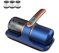 Genérico Pure Sleepy Pro Bed Vacuum, 12000pa Puresleepy Pro Bed, Mattress Cleaner Machine with Washable Filter, 8000 Vibrations per Minute, Deep Clean, for Home & Bedroom (Blue)
