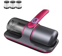 Genérico Pure Sleepy Pro Bed Vacuum, 12000pa Puresleepy Pro Bed, Mattress Cleaner Machine with Washable Filter, 8000 Vibrations per Minute, Deep Clean, for Home & Bedroom (Red)