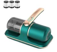 Genérico Pure Sleepy Pro Bed Vacuum, 12000pa Puresleepy Pro Bed, Mattress Cleaner Machine with Washable Filter, 8000 Vibrations per Minute, Deep Clean, for Home & Bedroom (Green)