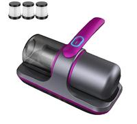 Genérico Pure Sleepy Pro Bed Vacuum, 12000pa Puresleepy Pro Bed, Mattress Cleaner Machine with Washable Filter, 8000 Vibrations per Minute, Deep Clean, for Home & Bedroom (Purple)