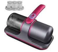 Genérico Pure Sleepy Pro Bed Vacuum, 12000pa Puresleepy Pro Bed Vacuum, Mattress Cleaner Machine Deep Cleaner with UV-C Light, 8000 Vibrations per Minute for Mattress/Sofa/Pet Hair/Carpet (Red)